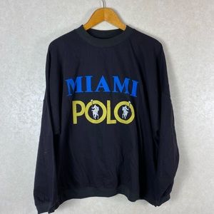 Vintage Miami Polo Longe Sleeve T-shirt